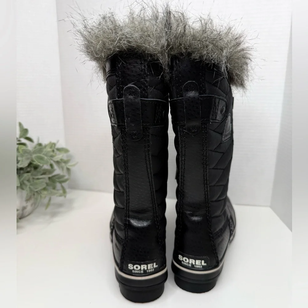 Sorel TOFINO™ II Women's Waterproof Boot Black Calf High Outdoor Boots W Size 6